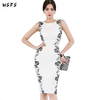 

Summer White Black Dresses Tank Backless Lace Women Dress Bandage Bodycon Office Lady Elegant Sexy Party Midi Pencil Wrap Dress