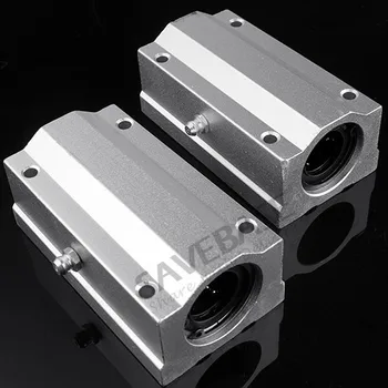 

2x 16mm SC16LUU Linear Ball Bearing Block For CNC Router Mill Machine DIY