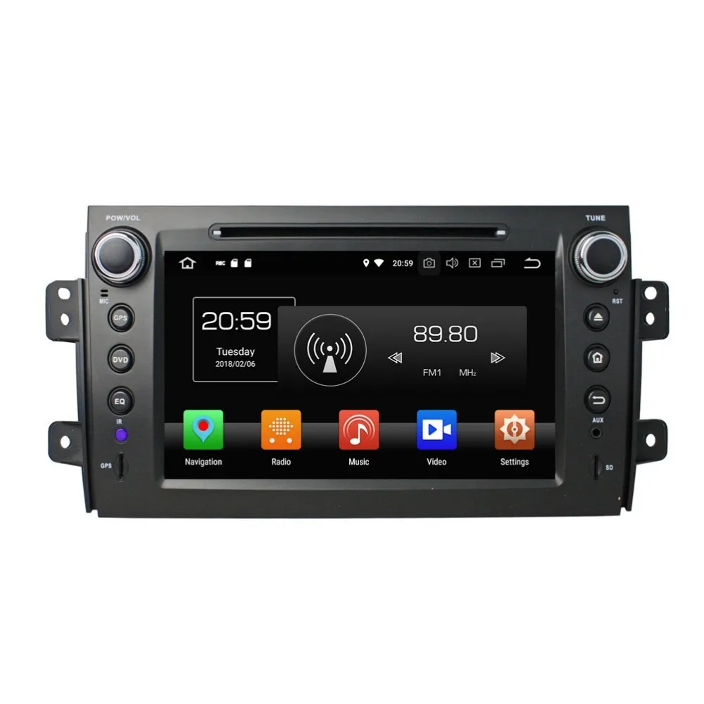 IPS Screen 4GB RAM Octa Core 8" Android 8.0 Car Radio DVD