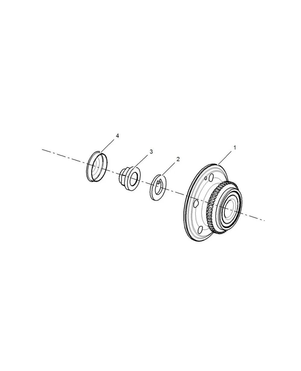1pcs Rear Wheel Hub bearing for Chinese SAIC ROEWE RX3 360 MG GT ZS Auto car motor part 10094254