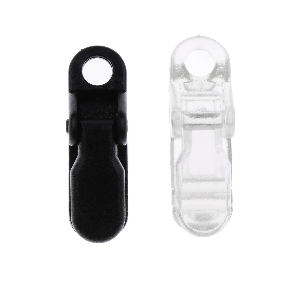 10pcs Plastic Tent Clamp Tarp Clips for Outdoor Camping Canopy Awning Clamp Cover Tighten Snap Emergency Survival Tool Accessory