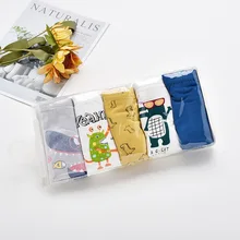 5 шт./упак. трусы для мальчиков, нижнее бельё с героями мультфильмов, трусы для мальчиков, детские шорты, трусы для малышей из хлопка; Детский комбинезон в полоску, трусы, 1, 3, 5, 7, 8Yrs