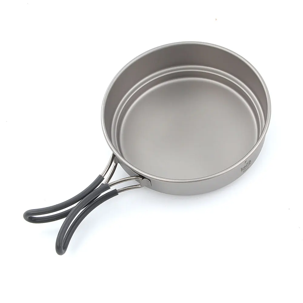 Keith ti6013 Titanium pot camping Utensilios de cocina titanio Utensilios de cocina 400 ml + 1200 ml 193G