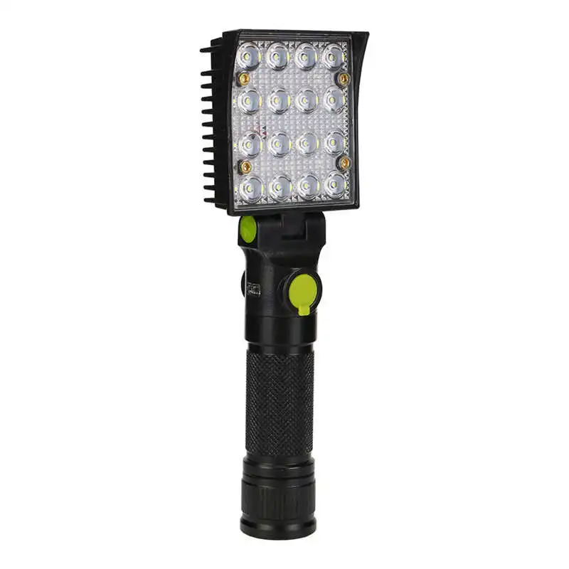 New LED Work Light Magnet Flashlight Torch powerful led flashlight lanterna led t6  lamparas de techo usb rechargeable #4S10 (13)