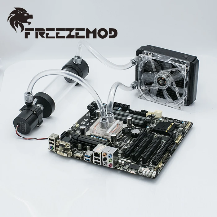 FREEZEMOD компьютерная система водяного охлаждения набор Baisc набор 1 для мягкой трубы. FREEZEMOD-BKS1