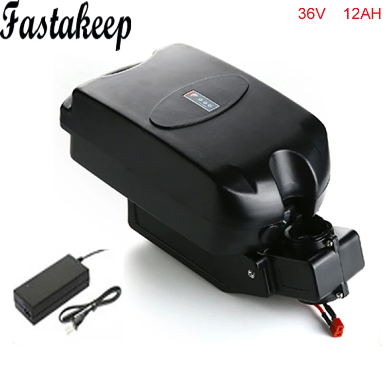 

ebike 36v battery electric bike battery 36V 12Ah ebike battery for bafang/8fun 500w motor with Frog Case BMS Chargrer