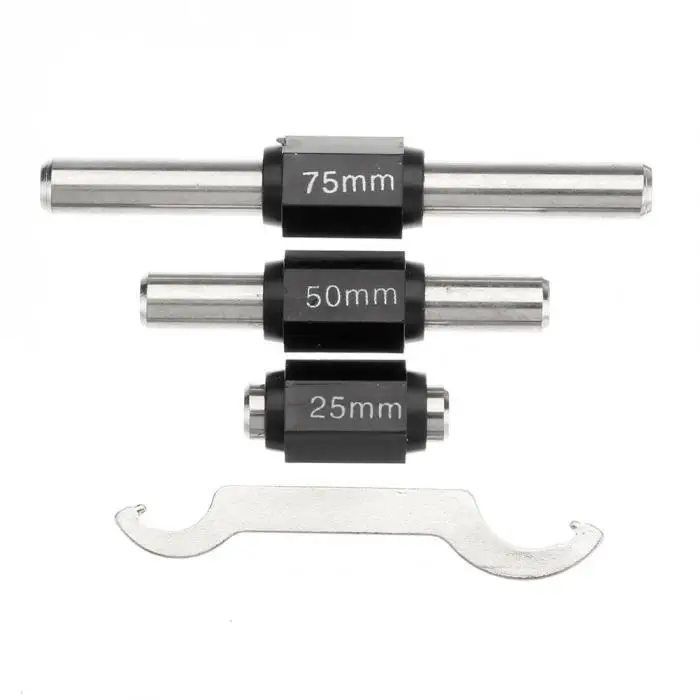 0-4" 0-100mm/0.01mm Premium Outside Micrometer Set Machinist Tool Precision Carbide Tips TSH Shop