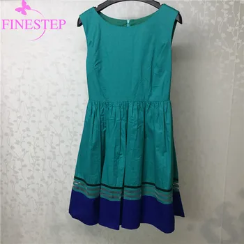 

Women'S Off the Shoulder Dress High Quality Sleeveless Dress Office Lady Fashion A-Line Party Dresses For Women