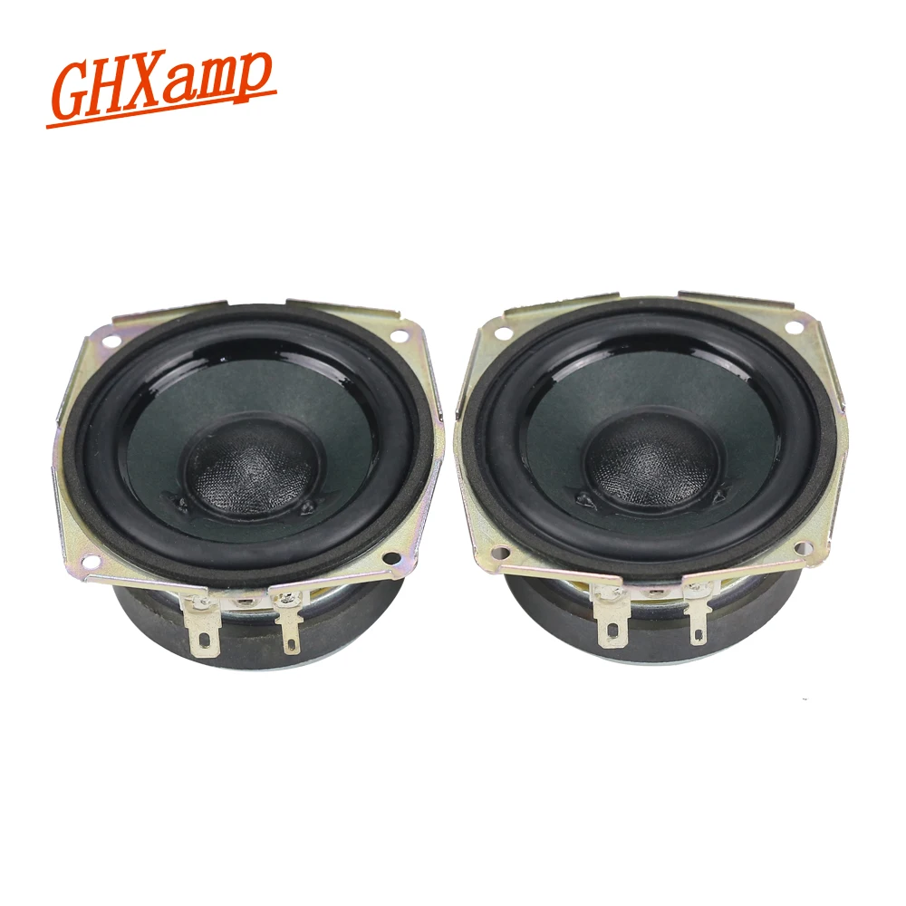 

GHXAMP 2.75 inch Full Range Speaker Colum Sound Balance, Transparent High Frequencies, Sweet Voice Intermediate Frequency 2PCS