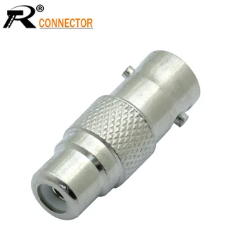 

wholesale CCTV Surveillance accessories RCA Female to BNC Female Connector RCA BNC Connector for audio video Camera 20pcs/lot