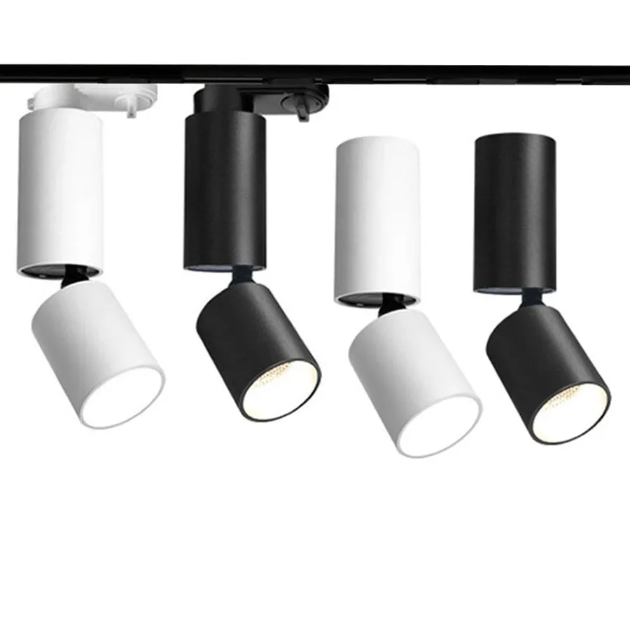 

Thrisdar Retractable LED Track Spotlight 7W 10W Surface Mounted LED Downlight Coffee Shop Clothing Store Ceiling Spotlight