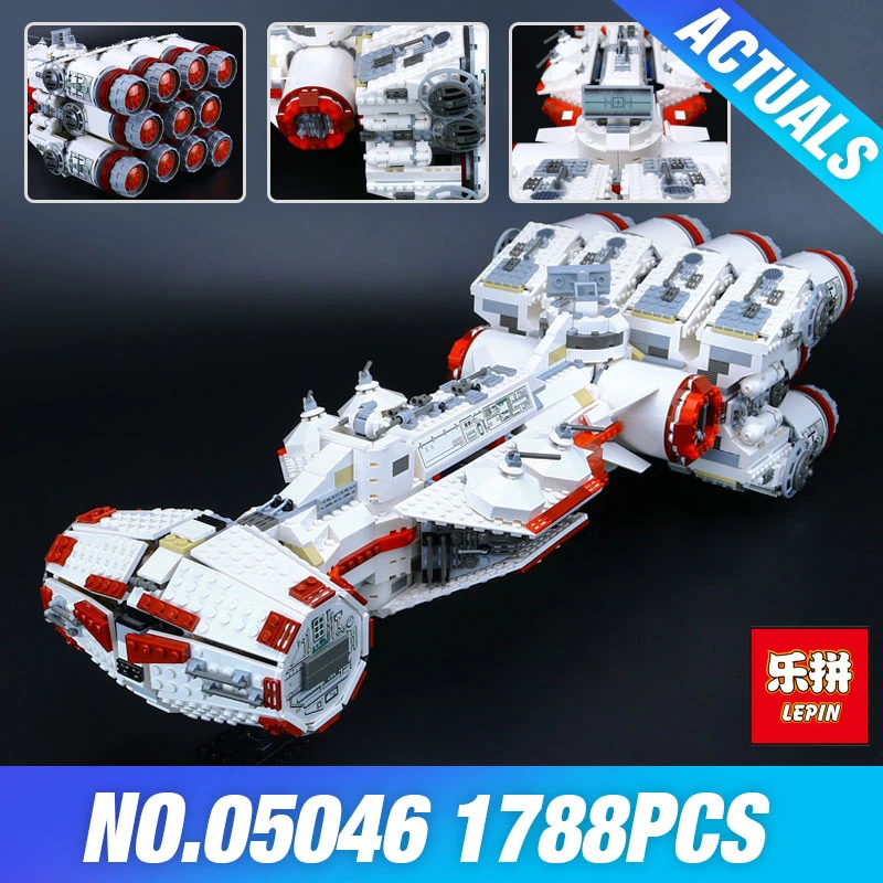 

Lepin 05046 Star Series Wars The Tantive IV Blockade Runner 10019 Model Educational Building Blcoks Bricks DIY Toys for Children