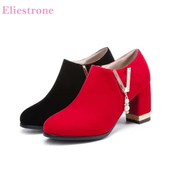 

Brand New Comfortable Black Red Women Nude Pumps Vogue High Heels Lady Casual Shoes PG97 Plus Big Small Size 12 32 43 49 52