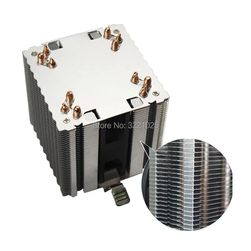 Comprar Alta calidad 6 heatpipe dual torre de enfriamiento de 9cm fan de apoyo 3 fans 4PIN enfriador de CPU 775, 115X1366X2011 AM3 AM4 FM1 FM2 Ryzen