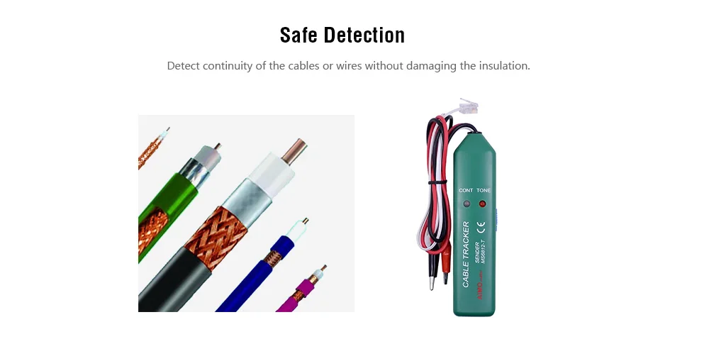 RJ11 RJ45 LAN Сетевой кабель тестер для UTP STP Cat5 Cat6 телефонный телефон провода трекер Tracer линия Finder