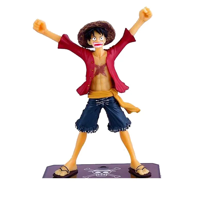 

Toy shop super hot Anime pvc material pirates hand film Film version Z road fly 16cm hand boxed ornaments doll model