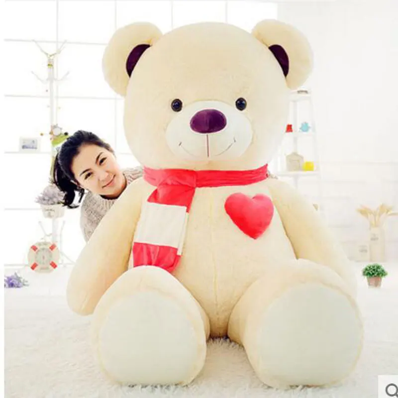 

Big Bear Stuffed Doll 150cm Teddy Bear Plush Toys Big Toys Animals Bear Children's Birthday Gift Kids Stuffed Gift Plush Toys