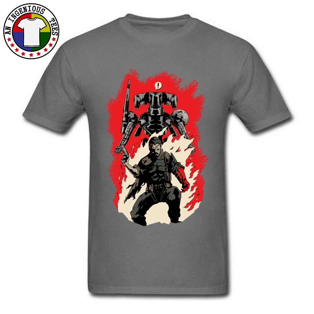  Male T Shirt Hellboss Classic Tops T Shirt Pure Cotton Crew Neck Short Sleeve Cool T Shirt Fall Wholesale Hellboss carbon