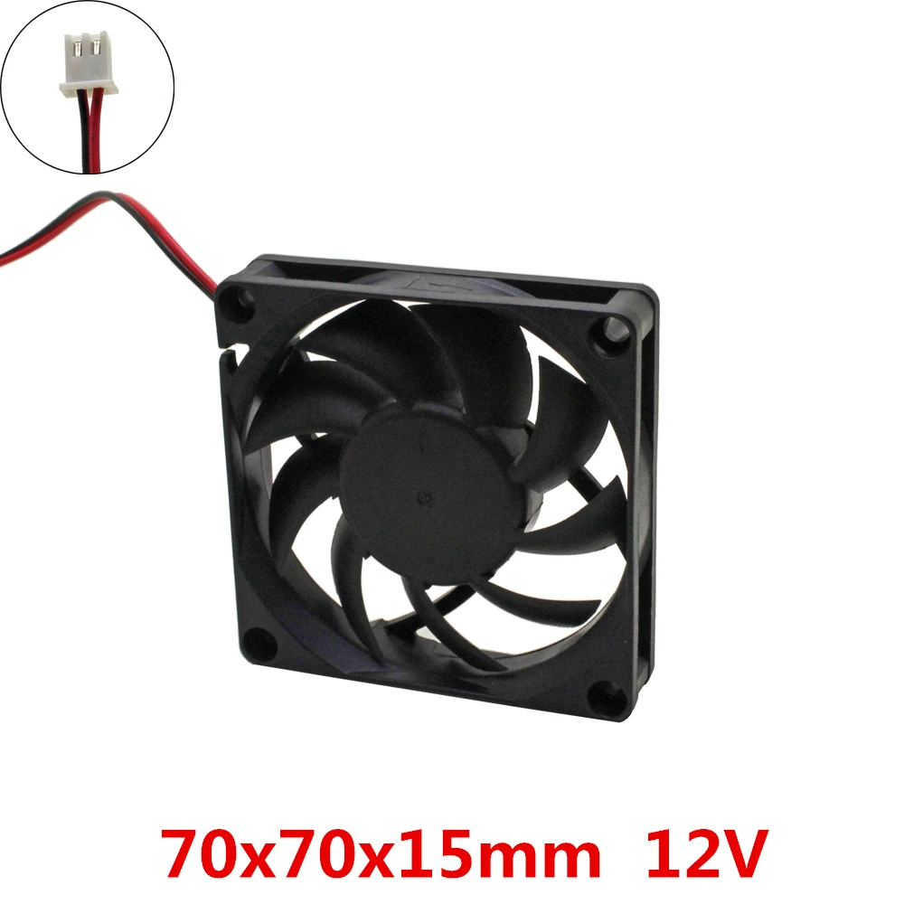 Mini DC 12V 2//3//4pin PC Computer Laptop CPU Cooling Case Fan Cooler Radiator Lot