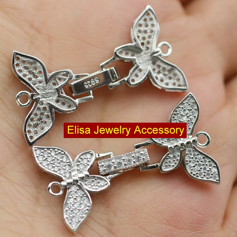 Butterfly Clasp Accessory Women DIY Necklace&Bracelet Clasp Holder For