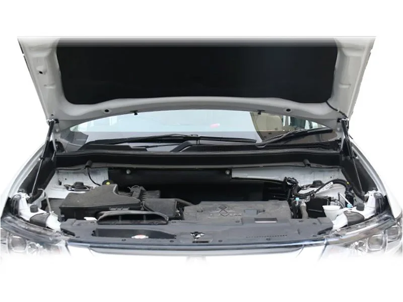 Для Mitsubishi outlander 2013- передняя крышка двигателя, опорный стержень, подъем капота автомобиля, гидравлический стержень, газ, Jackstay, распорка, пружина газа