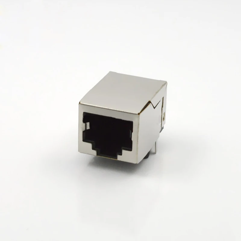 10 шт. удлинитель RJ45 сетевой разъем 59 8P8C с экранированной розеткой Кристальный