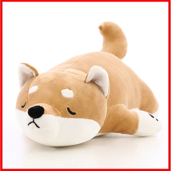 

Dog Plush Doll Stuffed Shiba Inu Animal Zoo Throw Pillow Bed Nursery Decor Baby Toy Puppy Shape Sleeping Pillow Gift Girl Boy