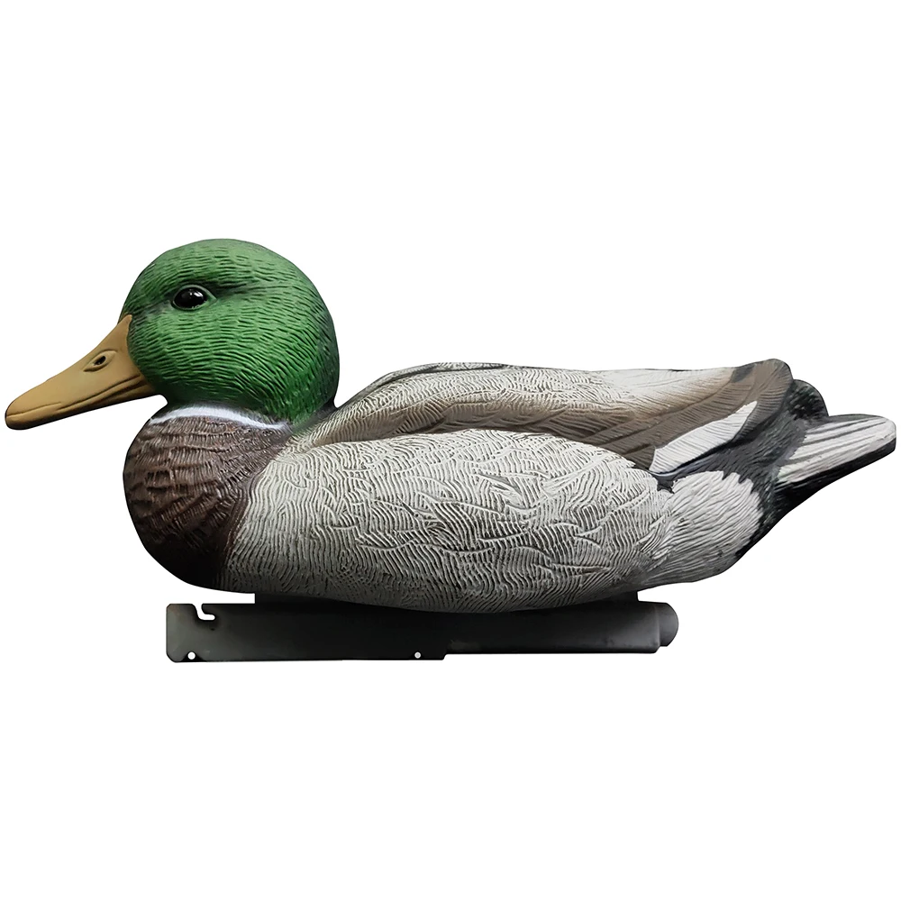 14 в Mallard с короткой головкой Дрейк утка приманки Манки для охоты на уток 3D PE открытый резиновая уточка 1 шт. украшение для бассейна сада