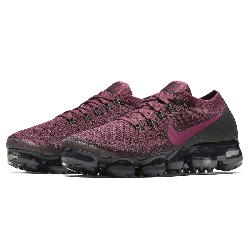 Original Authentic Nike Air VaporMax Flyknit Women's Running Shoes Outdoor Sports Shoes Jogging Hiking New Comfort 849557-605