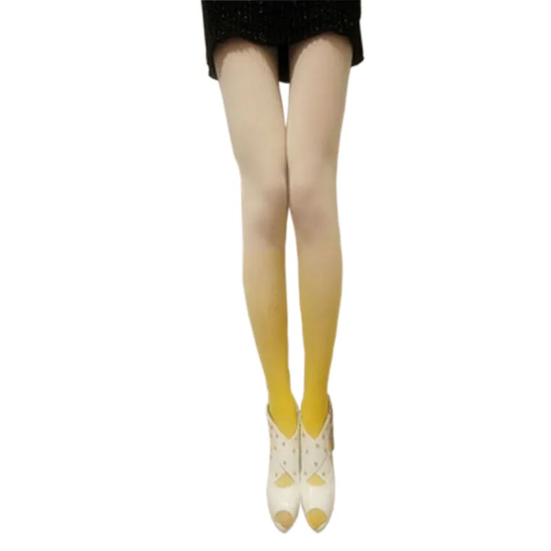 Колготки женские яркие цветные с градиентом|fashion pantyhose|lolita pantyhosefashion tights |