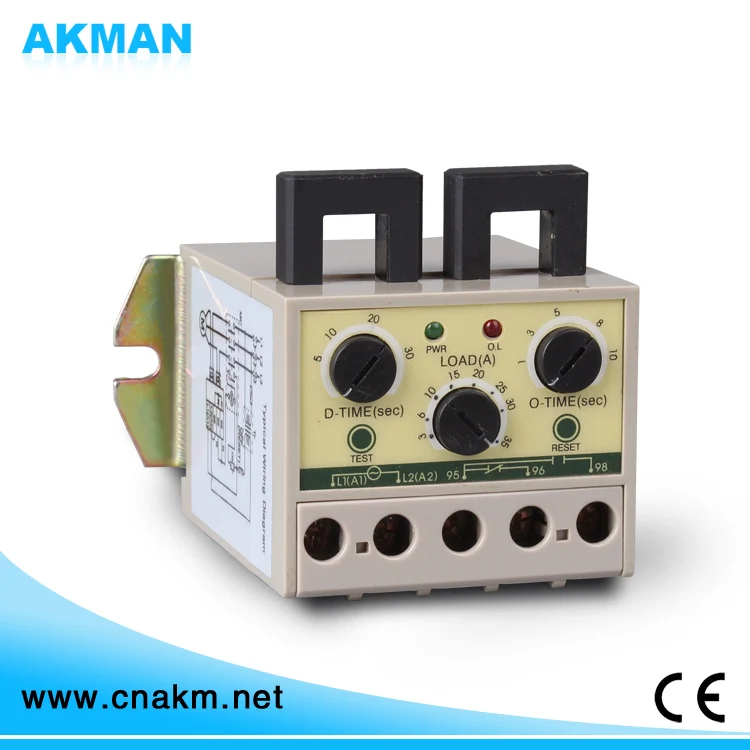 High Quality,Low price, Electronic motor protection relay,Over current