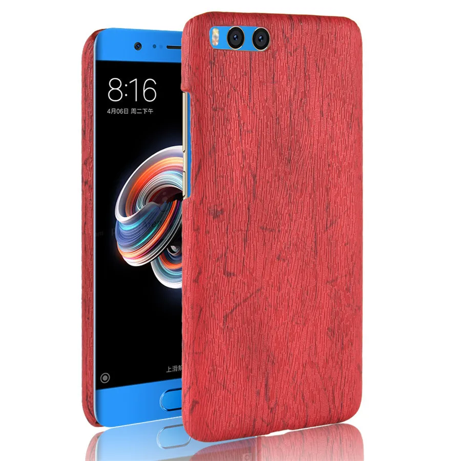 Чехол HOTSWEI для Xiaomi Mi Note 3 5 дюйма Новый деревянный чехол с дизайном пластиковый