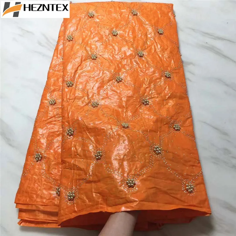 

Beaded Getzner Brocade Bazin Riche African Bazin Riche Lace Fabric With Stones 2019 Latest Design Bazin Riche Getzner PLA51-1