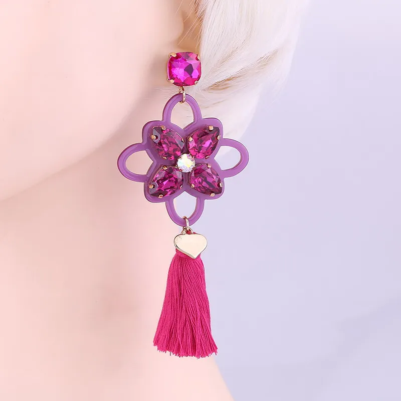 Earrings Rose