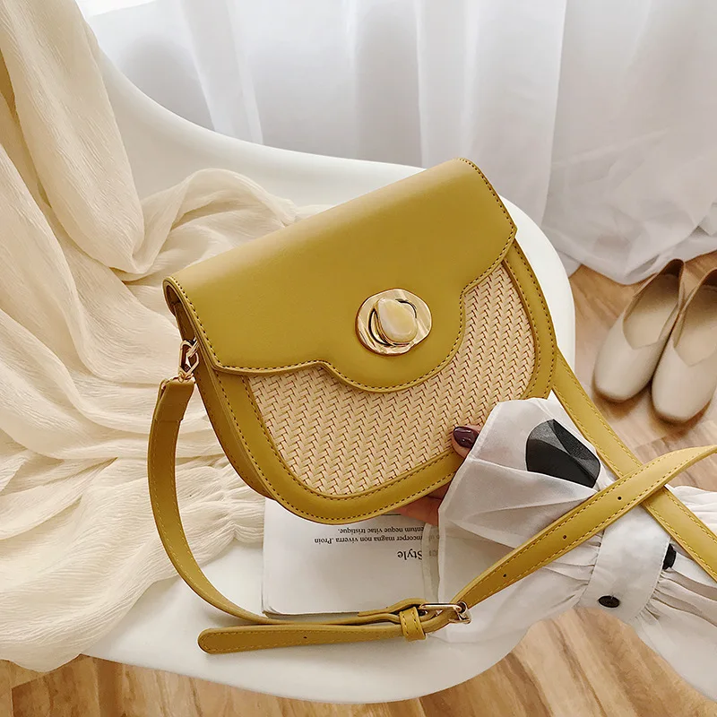 

Women's small bag 2019 new Messenger bag casual pu wild women's shoulder small square bag