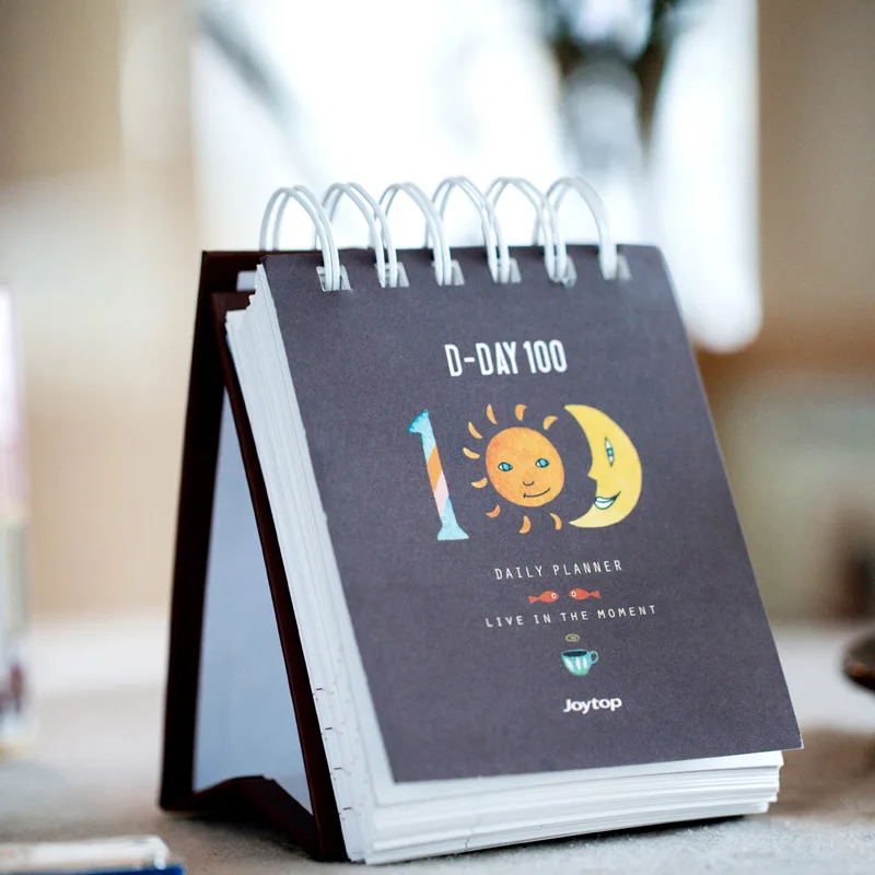 カレンダーデイリープランナー100日プランの南韓国かわいい漫画カウントダウンchedule周期プランナーアジェンダ Day Plan Daily Plannerdaily Agenda Aliexpress