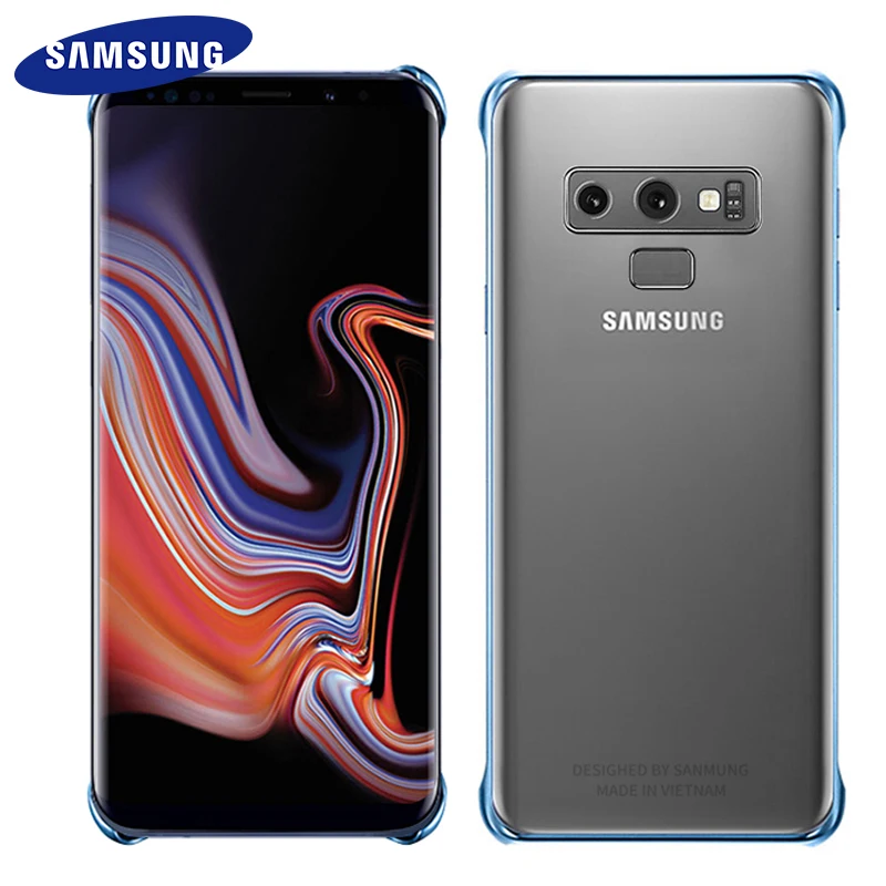 

Samsung Galaxy Note 9 Case 360 Cute Luxury Hard Back Cases PC Black Transparent Protective Shockproof Hard note9 Cover