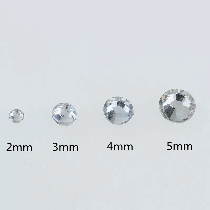 1000pcs 3mm 25 Colors Round Resin Flatback Rhinestones For DIY Nail Art Jewelry Decorations