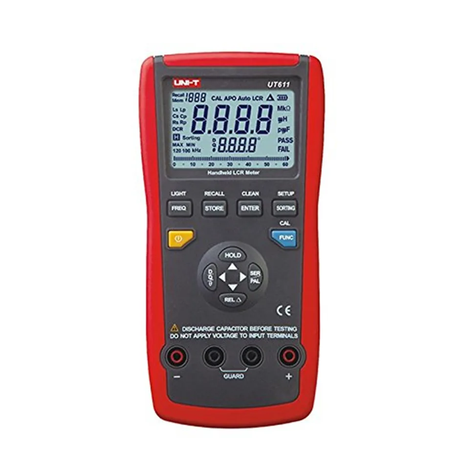 

UNI-T UT611 Professional LCR Meters Inductance Capacitance Resistance Frequency Tester