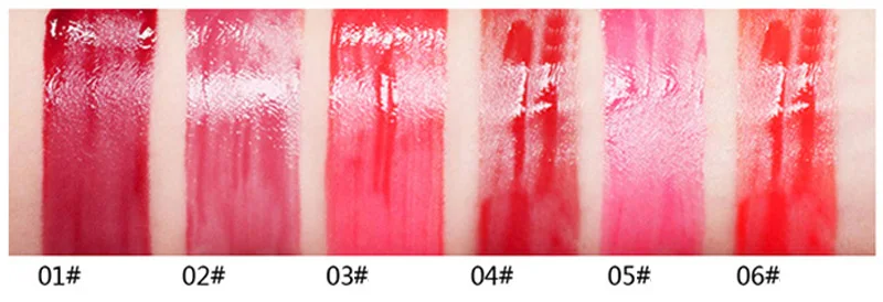 6 цветов, прекрасный блеск для губ в форме мороженого, водостойкий стойкий макияж, жидкая помада, розовый красный оттенок для губ, корейский стиль, блеск для губ