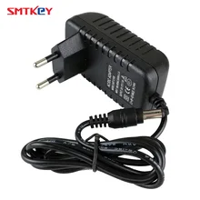 AC100-240V к DC 12V 1A адаптер питания ЕС или США штекер для 12V камер видеонаблюдения