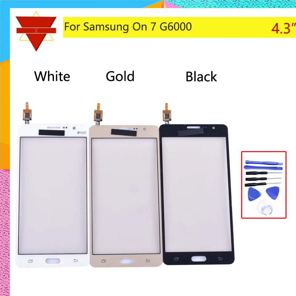 5 &quotНовый G6000 сенсорный экран для Samsung Galaxy On7 SM-G6000 дигитайзер сенсор внешняя
