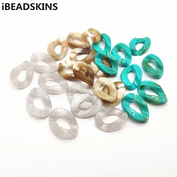 

New arrival! 24x17mm 550pcst Acrylic marble effect oval-shape beads forearrings,Earring parts,jewelry findings Accessories DIY