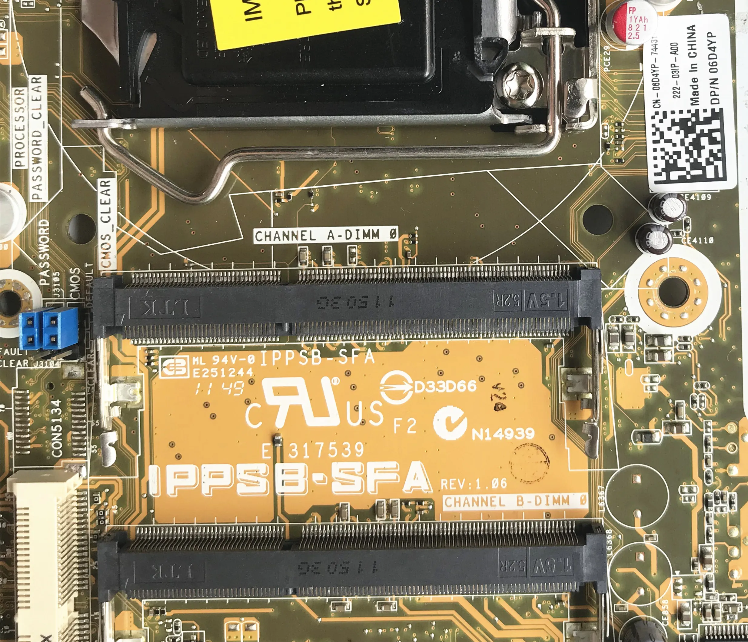 For Dell Inspiron One 23 Aio Motherboard Cn 06d4yp 06d4yp 6d4yp Ippsb Sfa H61 Mainboard 100 Tested Fast Ship December