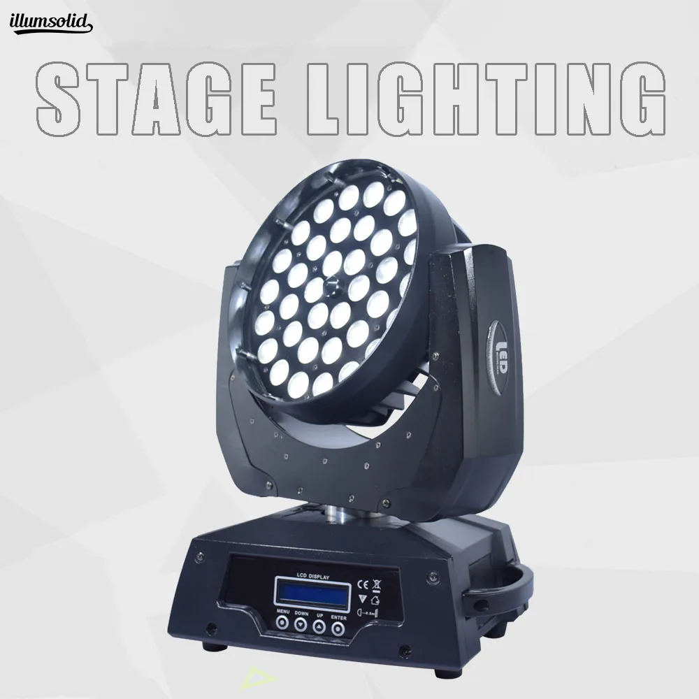 

36X12w 4in1 or 6in1 led zoom wash moving head led club stage light Lyre Perfect DJ
