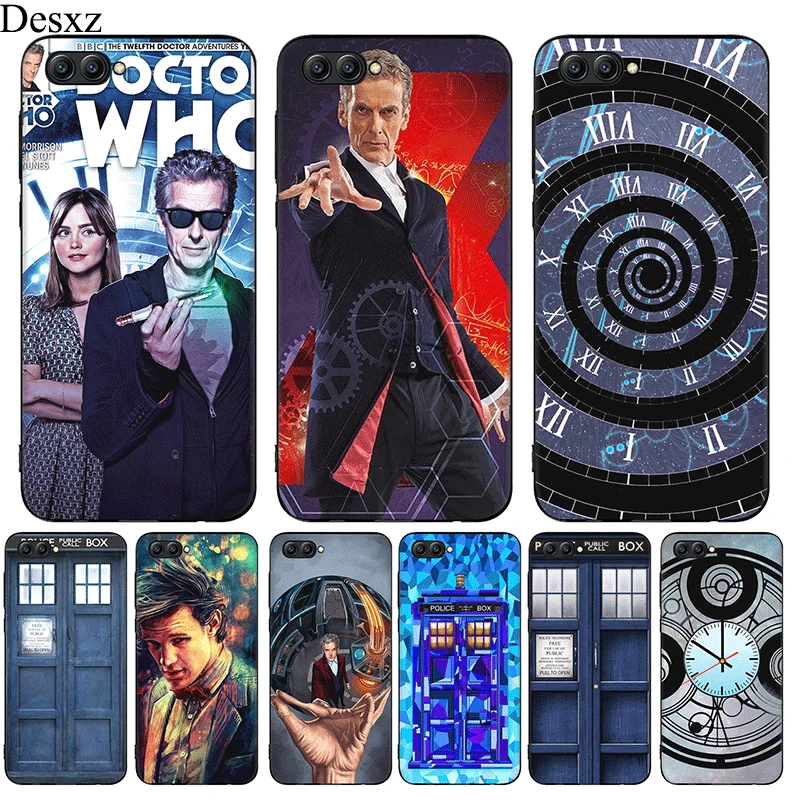 Силиконовый чехол для телефона Honor Note 6A 7A 7C 7X 8 8X 9 10 Lite Pro Tardis Box Doctor Who | Мобильные