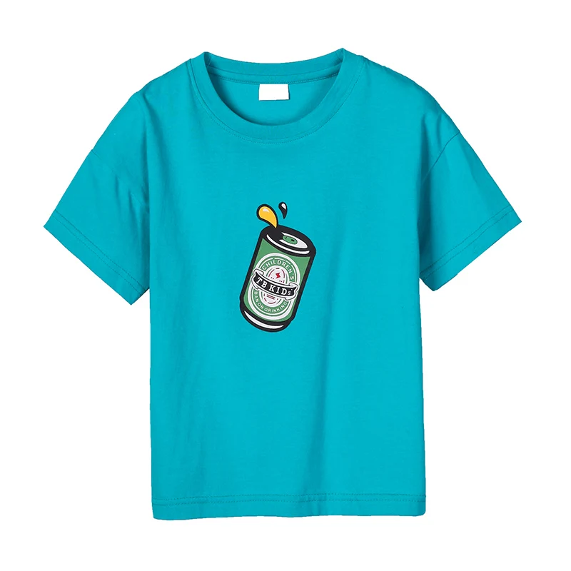 Pioneer Kids/свободные футболки с открытыми плечами хлопковая рубашка для мальчиков