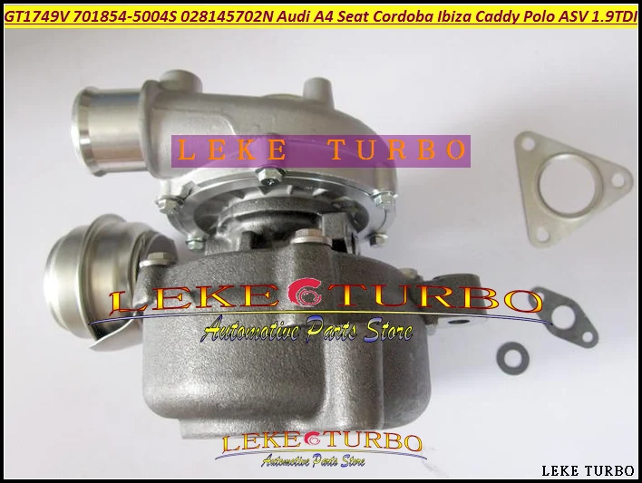 TURBO GT1749V 701854-5004S 70185 028145702N Turbocharger For Audi A4 Seat Cordoba Ibiza II Leon VW Caddy Polo ASV 1.9L TDI 88kw (3)