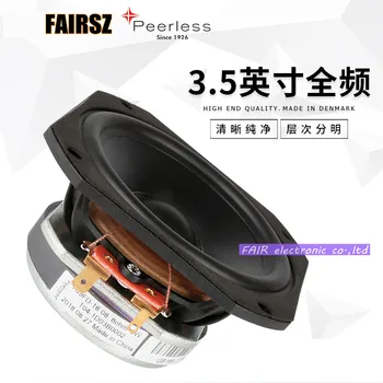 

2PCS fever 3.5'' inch full range frequency Denmark Peerless TC9FD-18-08 square 8 ohm 5W HiFi speaker