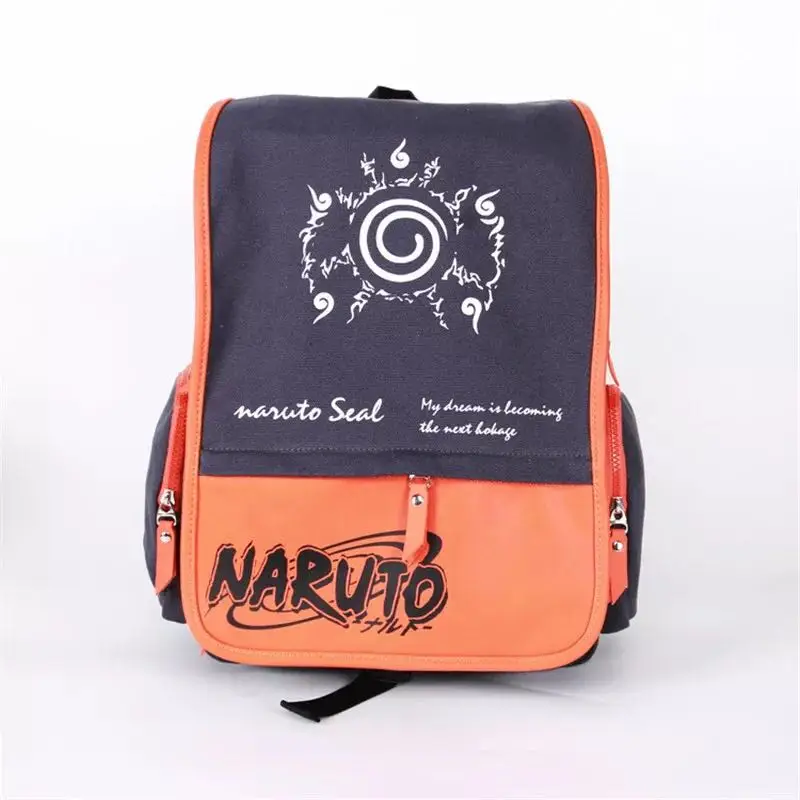 

Naruto Backpack Japan Anime Printing School Bag for Teenagers Cartoon Travel Rucksack Nylon Mochila Galaxia